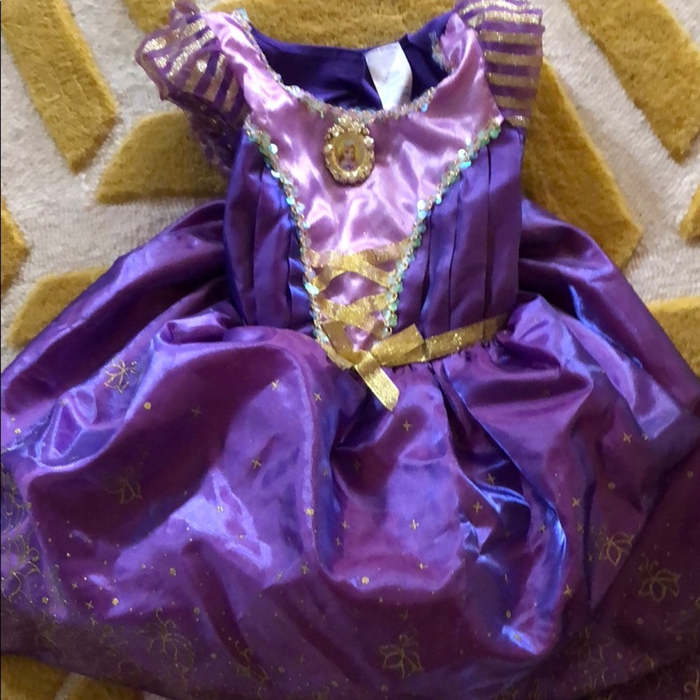 Disney Tangled OS Costume with hoop skirt bottom